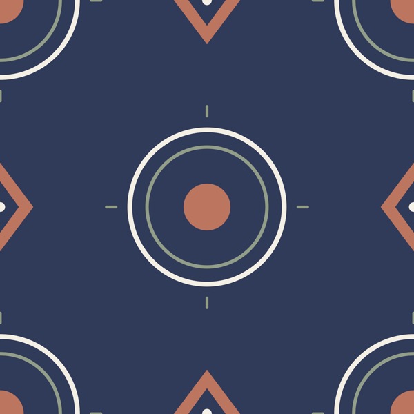 Orbit Diamond pattern artwork